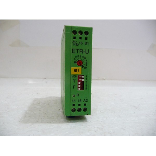 Multifunction Timer Relay, ETR-U-18-230 UC/21, Phoenix Contact